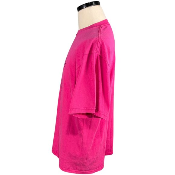 Vintage Mickey Unlimited Disney XL Pink T-Shirt Single Stitch 90s Classic Style - Picture 2 of 8